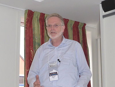 Dr Martin Bohle spoke about geoethics