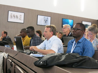 Participants at the workshop
