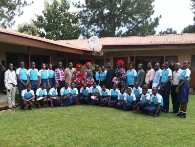 Family Photo WOD celebrations Staff Secondary School Akure